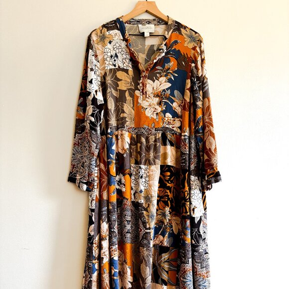 Anthropologie Mare Mare Lynda Tiered Maxi Dress - Picture 1 of 7